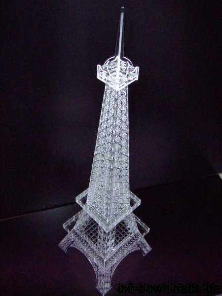 Eifelturm Paris 3D Modell4