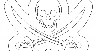 Totenkopf mit Schwertern - Skull with swords