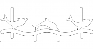 Delphin Tuergarderobe - Dolphin door wardrobe