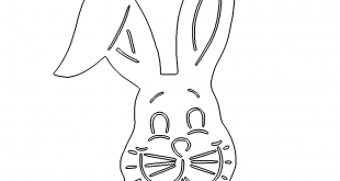 Hase für Ostern - Rabbit for Easter