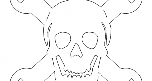 Totenkopf als Schraubenschlüssel - Skull as wrench