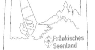 Fraenkisches Seenland Schild