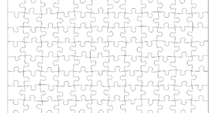 Puzzle Vorlage 12x10 120 Teile