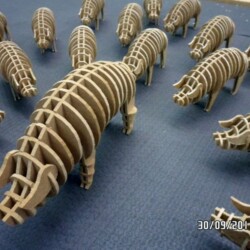 Schweine 3D Modell Schweine 3D Modell