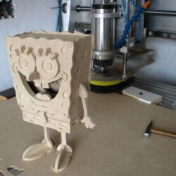Spongebob als 3D Modell Spongebob als 3D Modell
