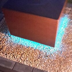 Brunnen beleuchtet Brunnen beleuchtet