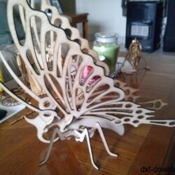 Schmetterling 3D Modell Schmetterling 3D Modell