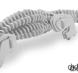 Alligator 3D Modell Alligator 3D Modell