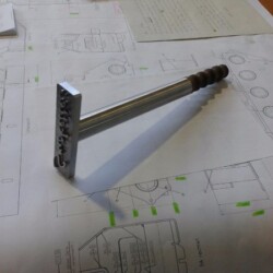 Brandeisen mit Griff Brandeisen mit Griff