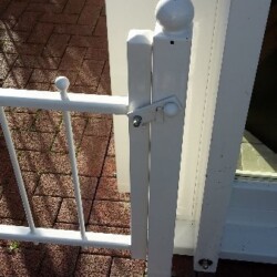 Geländer um ein Teich DXF/DWG Detail Tor