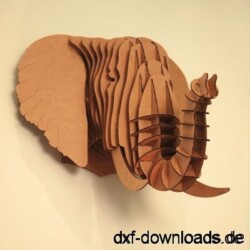 Elephant Kopf 3D Elephant Kopf 3D