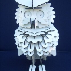 Eule 3D Modell Eule 3D Modell