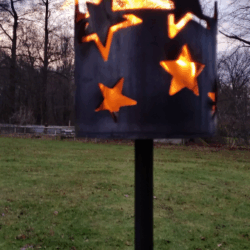 Fackel mit Sternen Fackel mit Sternen3