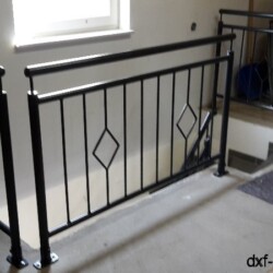 Gelaender Innenbereich mit Handlauf Gelaender Innenbereich mit Handlauf