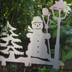 Gelasertes Weihnachtsbild Gelasertes Weihnachtsbild