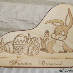 Osterhase mit Eiern Osterhase mit Eiern