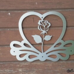 Herz mit Rose Herz mit Rose