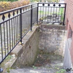 Kellergelaender schwarz Kellergelaender schwarz