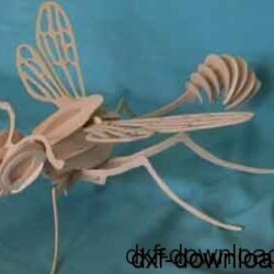 Drachenfliege 3D Modell Drachenfliege 3D Modell