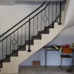 Treppengelaender mit Handlauf Treppengelaender mit Handlauf