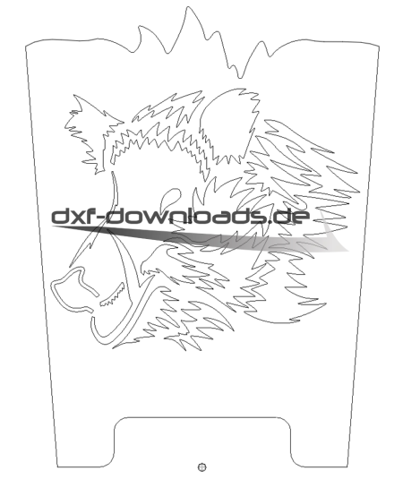 Feuertonne Wildschwein - Fire pit wild boar