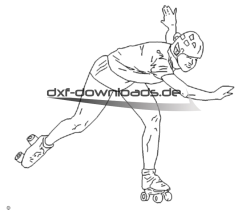 Rollschuh - roller-skate