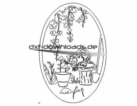 Katze im Garten - Cat in the Garden