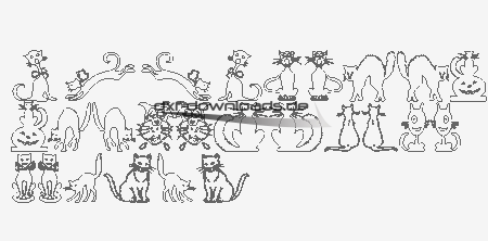 Paket mit Katzen - Package with Cats