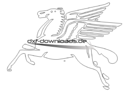Mobile Pegasus Dxf