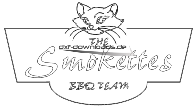 BBQ Team Smokettes Brandeisen dxf dwg