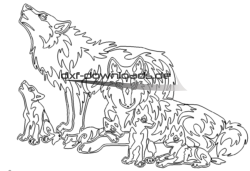 Wolf Familie - Wolf Family