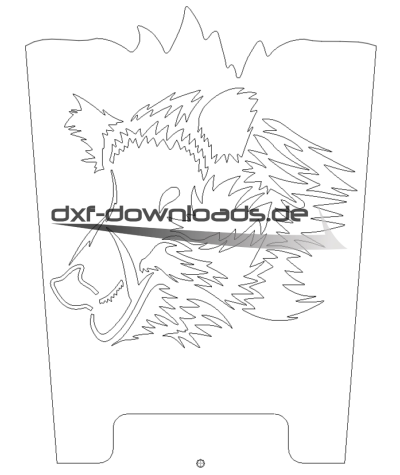 Feuertonne Wildschwein - Fire pit wild boar