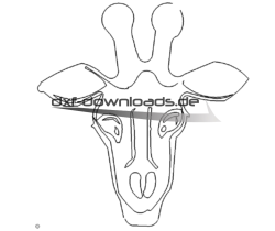 Giraffenkopf