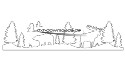 Bären und Mäuse Landschaft - Bear And Moose