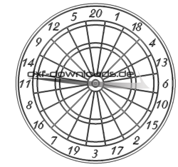 Dartscheibe - Dartboard