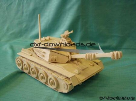 Panzer 3D Modell