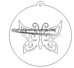 Schmetterling Anhänger - butterfly Pendant