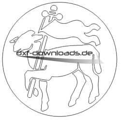 Zunftzeichen Schlachter - Guild signs butcher