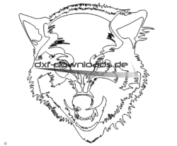 Gesicht vom Wolf - Face from Wolf