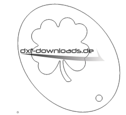 Glücks - Klee Schlüsselanhänger - Happiness - Clover Keychains