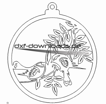 Anhänger mit Vögel