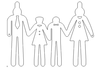 Familienschild - family shield