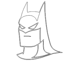 Batman Kopf - Batman Head