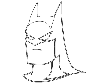Batman Kopf - Batman Head