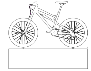 Bike Fahrrad mit Ständer - Bike Bicycle with stand