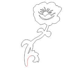 lachende Blume - laughing flower