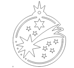 Christbaumschmuck Sterne - Christmastree Star