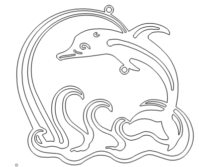 Delphin Schild - Dolphin shield