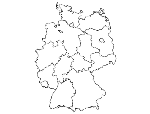 Landkarte Deutschland Map Germany Das Download Portal Fur Dxf Dwg Dateien