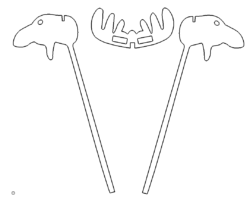 Elch steckbar - Moose pluggable